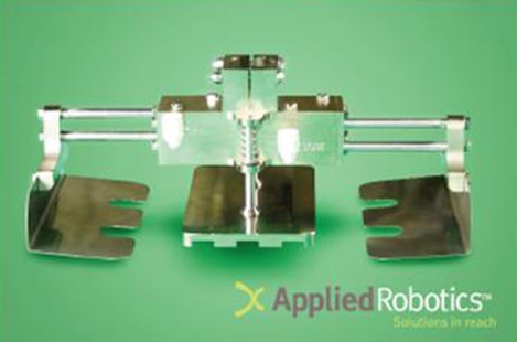 The Meat Gripper by Applied Robotics is a USDA and FDA approved end-of-arm tool used for picking, placing, and handling meat, poultry and fish products.